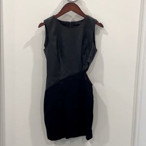 BCBG MaxAzria Cutout Black Mini Dress